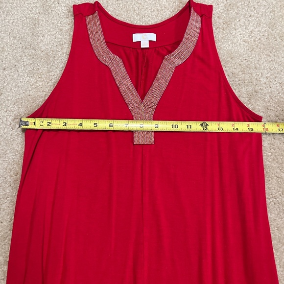 Charming Charlie V-Neck tank size Small - Picture 6 of 8